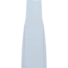 Abeda Cotton Maxi Dress With Hardware – Pale Blue