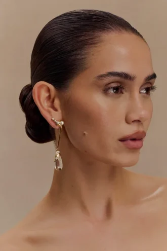 Adelaide Pearl Drop Earrings – Gold Adelaide Pearl Drop Earrings – Gold