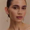 Adelaide Pearl Drop Earrings – Gold Adelaide Pearl Drop Earrings – Gold