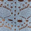 Aeline Strapless Crochet Knit Top – Sky Blue Aeline Strapless Crochet Knit Top – Sky Blue