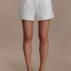 Aldea Cotton Shorts – White Aldea Cotton Shorts – White