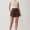 Alden High Waisted Short – Chocolate