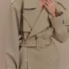 Alden Short Trench Jacket – Pebble