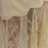 Aleena Satin And Lace Maxi Dress – Lemon Aleena Satin And Lace Maxi Dress – Lemon