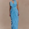 Alex Chiffon Maxi Dress – Blue Alex Chiffon Maxi Dress – Blue