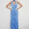 Alex Chiffon Maxi Dress – Blue Alex Chiffon Maxi Dress – Blue