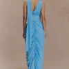Alex Chiffon Maxi Dress – Blue Alex Chiffon Maxi Dress – Blue