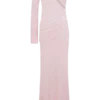 Alexius One Shoulder Knit Maxi Dress – Dusty Pink Alexius One Shoulder Knit Maxi Dress – Dusty Pink