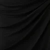 Alyn Off Shoulder Draped Mini Dress – Black Alyn Off Shoulder Draped Mini Dress – Black