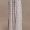 Amaris Gathered Plisse Maxi Skirt – Floral Ditsy Print