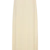 Amaris Gathered Plisse Maxi Skirt – Lemon