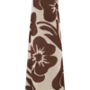 Amaya Strapless Chiffon Maxi Dress – Brown Deco Fleur Print Amaya Strapless Chiffon Maxi Dress – Brown Deco Fleur Print