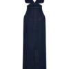 Amila Denim Cupped Maxi Dress – Indigo Blue