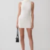 Amilee Scarf Knit Mini Dress – Ivory Amilee Scarf Knit Mini Dress – Ivory