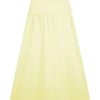 Amirah Midi Skirt – Lemon