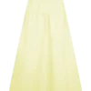 Amirah Midi Skirt – Lemon