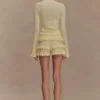 Amy Pointelle Knit Frill Bloomers – Lemon Amy Pointelle Knit Frill Bloomers – Lemon