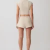 Anahita Linen Short – Natural