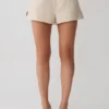 Anahita Linen Short – Natural