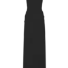 Analia Chiffon Maxi Dress – Black