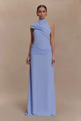 Analia Chiffon Maxi Dress – Lilac