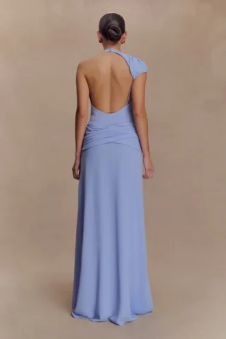 Analia Chiffon Maxi Dress – Lilac