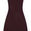 Andy Faux Suede Mini Dress – Wine Andy Faux Suede Mini Dress – Wine
