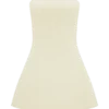 Anette Bandage Knit Strapless Top – Ivory Anette Bandage Knit Strapless Top – Ivory