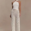 Angelika Twist Front Knit Top – Ivory Angelika Twist Front Knit Top – Ivory