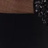 Angelique Beaded Crepe Maxi Dress – Black Angelique Beaded Crepe Maxi Dress – Black