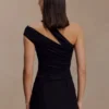 Anna One Shoulder Modal Top – Black Anna One Shoulder Modal Top – Black
