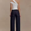 Anna One Shoulder Modal Top – White Anna One Shoulder Modal Top – White