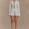 Annalee Cotton Shorts – White