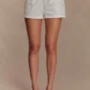 Annalee Cotton Shorts – White