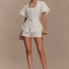 Annalee Cotton Shorts – White