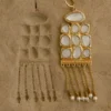 Annika Horizontal Resin Drop Earrings – Gold Annika Horizontal Resin Drop Earrings – Gold