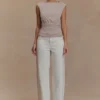 Anthony Short Sleeve Top – Taupe Anthony Short Sleeve Top – Taupe