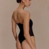 Aoife Strapless Mesh Bodysuit – Black Aoife Strapless Mesh Bodysuit – Black
