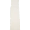 Ari Tape Yarn Knit Maxi Dress – White Ari Tape Yarn Knit Maxi Dress – White
