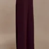 Arlo Wide Leg Suiting Trouser – Mahogany