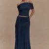 Arna Mesh Maxi Skirt – Midnight Blue Arna Mesh Maxi Skirt – Midnight Blue