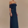 Arna Mesh Maxi Skirt – Midnight Blue Arna Mesh Maxi Skirt – Midnight Blue
