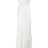 Ashley Cowl Neck Lace And Satin Maxi Dress – Ivory Ashley Cowl Neck Lace And Satin Maxi Dress – Ivory