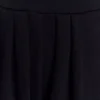 Aspen Gathered Wide Leg Jogger – Black