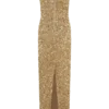 Astor Hand Embellished Maxi Dress – Gold Astor Hand Embellished Maxi Dress – Gold