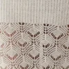 Atlantis Crochet Knit Midi Skirt – White