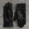 Atlas Faux Leather Crocodile Gloves – Black Atlas Faux Leather Crocodile Gloves – Black