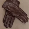 Atlas Faux Leather Crocodile Gloves – Chocolate Atlas Faux Leather Crocodile Gloves – Chocolate