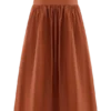 Autumn Maxi Skirt – Burnt Orange