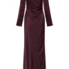 Avery Long Sleeve Maxi Dress – Plum